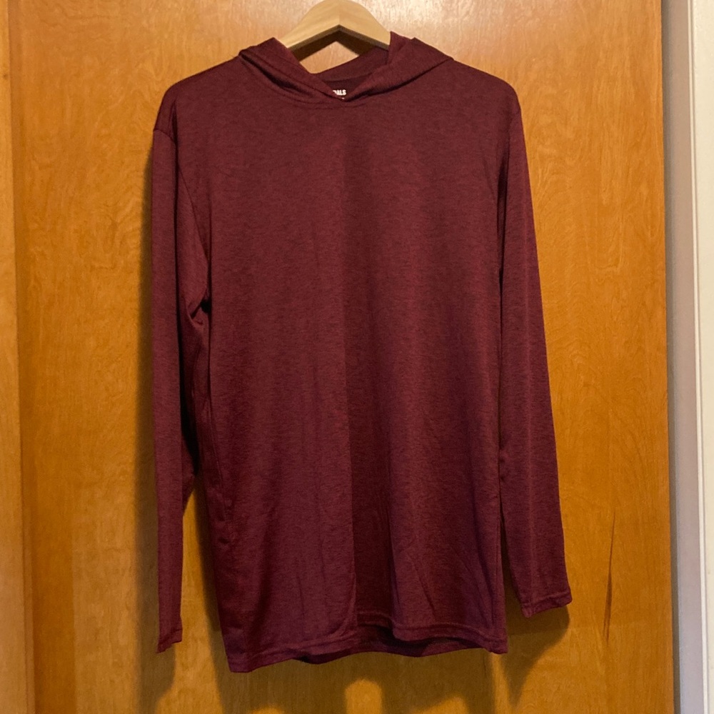 Essentials Maroon Long Sleeve Top